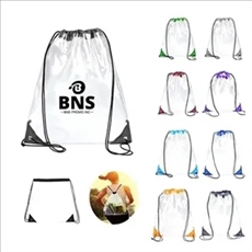 Clear Stadium Drawstring Backpack