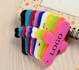 Custom smartphone silicone slap holder