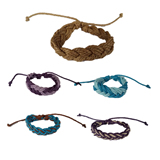 Customizable Colorful Woven Bracelets