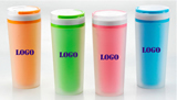 Double Layer Promotional Plastic Cup
