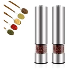 Electric Salt and Pepper Grinder Set