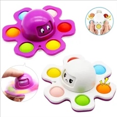Fidget Spinner Face Changing Octopus Pop Toy