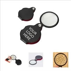 Foldable Magnifier with Leather Case