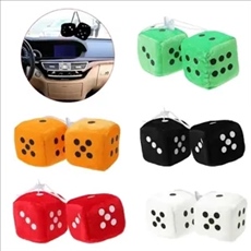 Fuzzy Dice Car Accessories