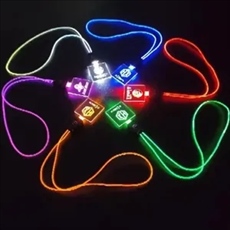 LED Necklace with flashing pendant