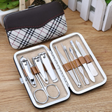 Manicure Kit Nail Clipper Set 9 in 1 with Elegant Case