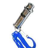 Metal Whistle with Lanyards