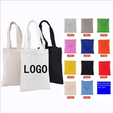 Natural full color cotton tote bag
