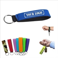 Neoprene Printing Keychain