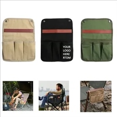 Outdoor camping chair side storage bag