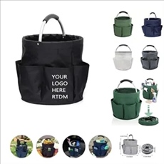 Oxford Grocery Storage Basket Garden Tool Handle Bag