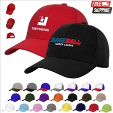 PREMIUM 6 PANEL STRUCTURED BASEBALL CAP