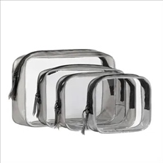 PVC Waterproof Transparent Portable Makeup Organizer Bag