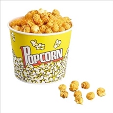 Paper Popcorn Bucket Tub