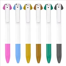 Plastic Ballpoint Pen Cute Puppy Customizable