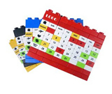 Plastic Block Calendar