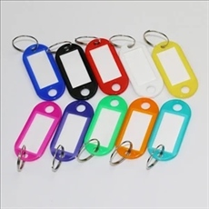 Plastic Key Tags