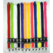 Polyester Lanyards with Detachable Buckle release