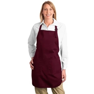 Port Authority Full Length Apron with Pockets