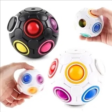 Press TheRainbow Ball Cube Toy