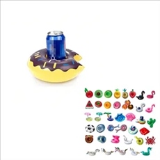 Pvc Inflatable Water Cup Holder