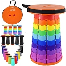 Rainbow Retractable Folding Stool