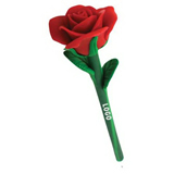Rose flower ballpoint pen
