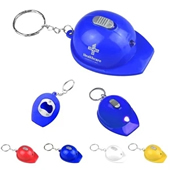 Safety Helmet Bottle Opener Keychain