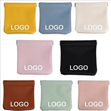 Self-Closing Makeup Bag Data Cable Organizer Pouch