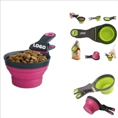 Silicone Multicolor Pet Food Scoop
