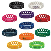 Silicone Twist Bracelet Wristband