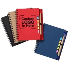 Spiral Journal with Sticky Notes