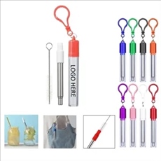 Stainless Steel Straw Reusable Travel Kit