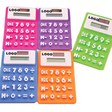 Stationery Candy Colored Silica Gel Solar Calculator