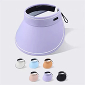 Sunscreen Hat with Large Brim Face Shade