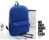 Wholesale candy colors cheap classic school backpack
