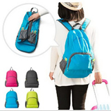 Wholesale candy colors cheap foldable backpack