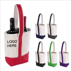Wine Bottle Tote Bag