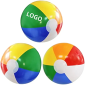 custom 16" inflatable beach ball
